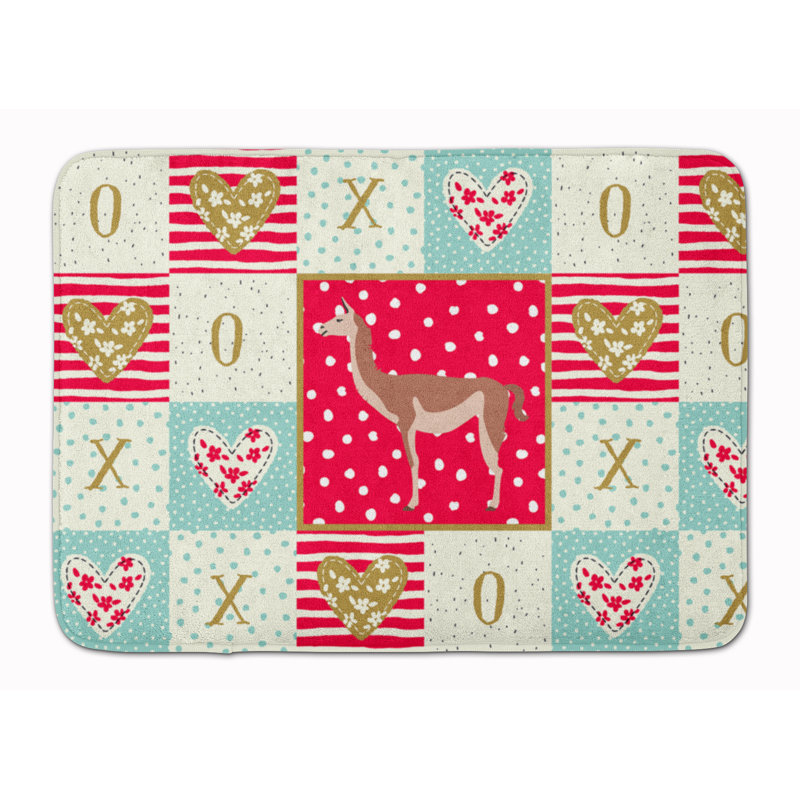 Tapis de cuisine Love, Guanaco