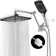 Shower Head With Handheld Combo, High-Pressure Rain/Rainfall