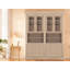 Edier 94.48 cm H x 78.74 cm W Library Bookcase