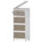 Canas  Plastic Foldable Stackable Storage Bin Double Door With Lids And Wheels Display Case Showcase Closet Rectangle Box Organizers And Storage For Electronics, Clothes, Toys