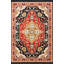 Tapis décoratif rouge multicolore-240298299