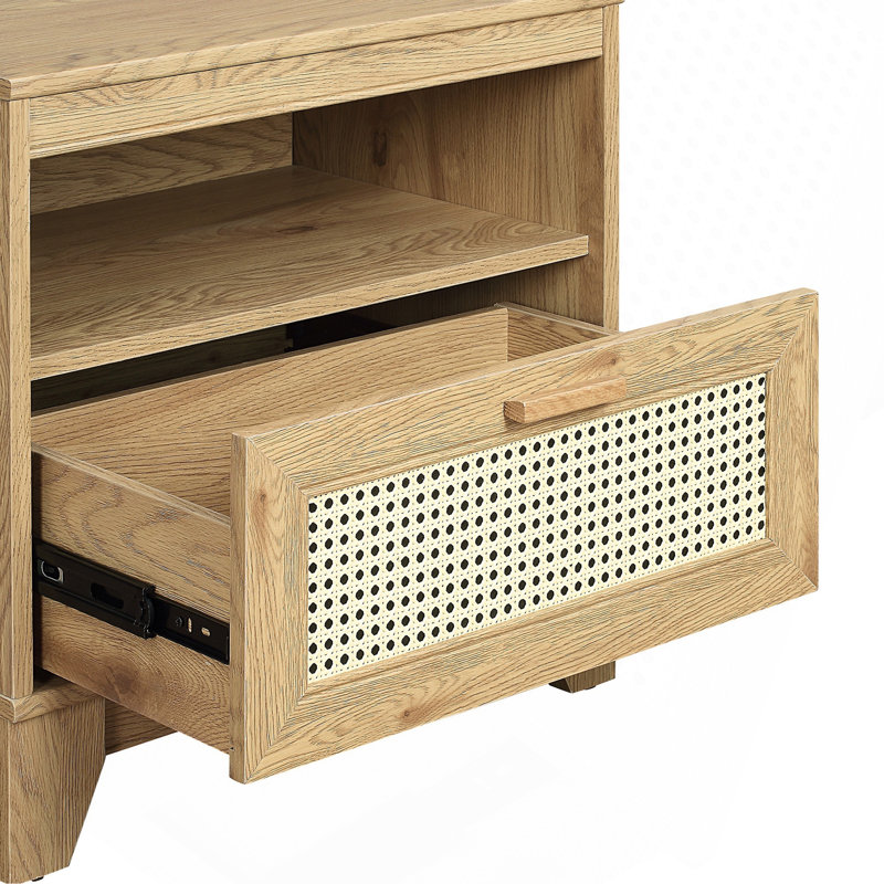 Sheridan 22" Nightstand In Natural (1-Drawer), Natural