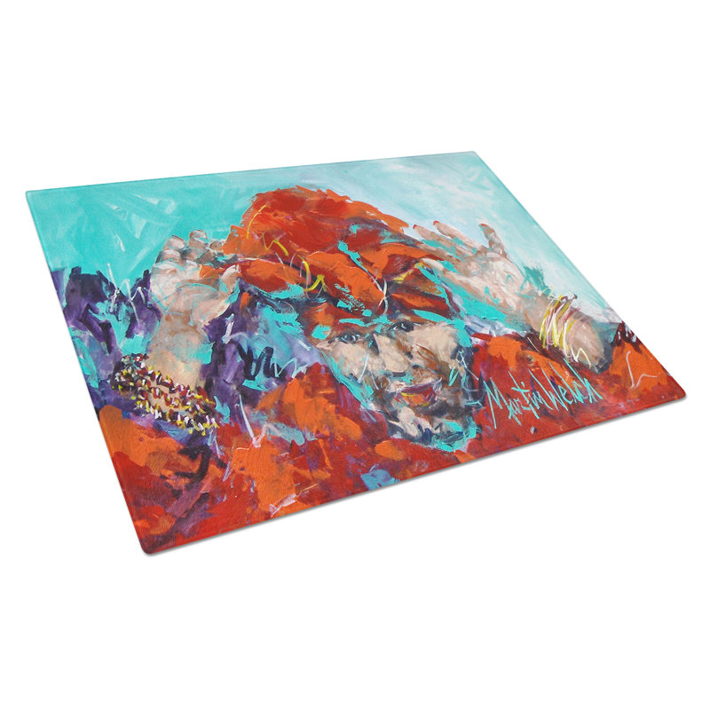 Fortune Teller Glass Cutting Board