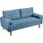 Liby 173Cm 3 Seater Linen Square Arm Sofa-880929798