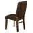 Huntley 39" H Transitional Upholstered Dining Chair with Walnut Wood Frame