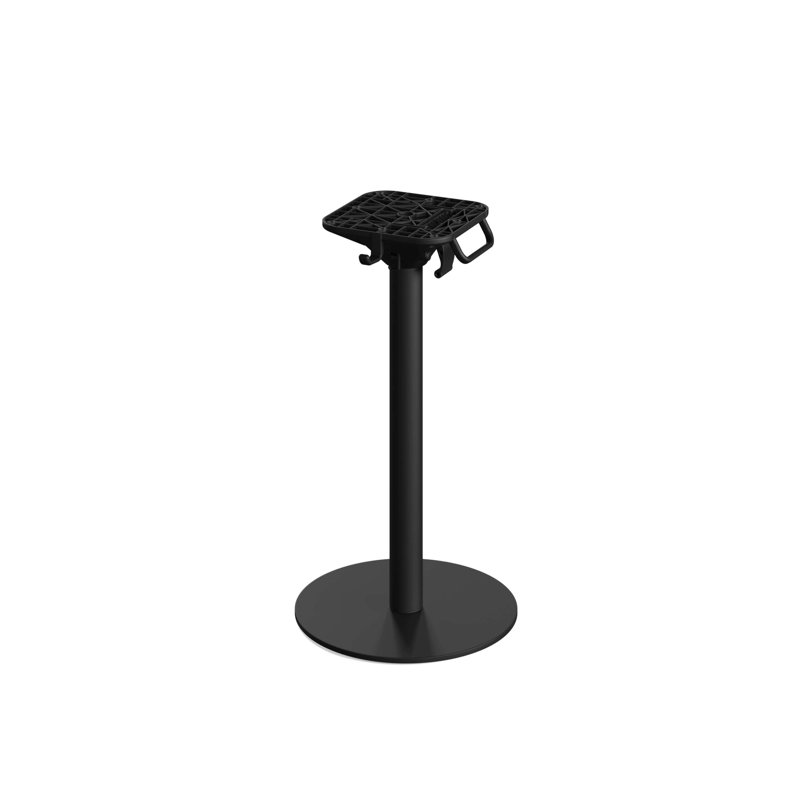 Fontinella Metal Folding Outdoor Bistro Table , 45cm cm W 45cm cm D, Black, 72cm H x 45cm W x 45cm D