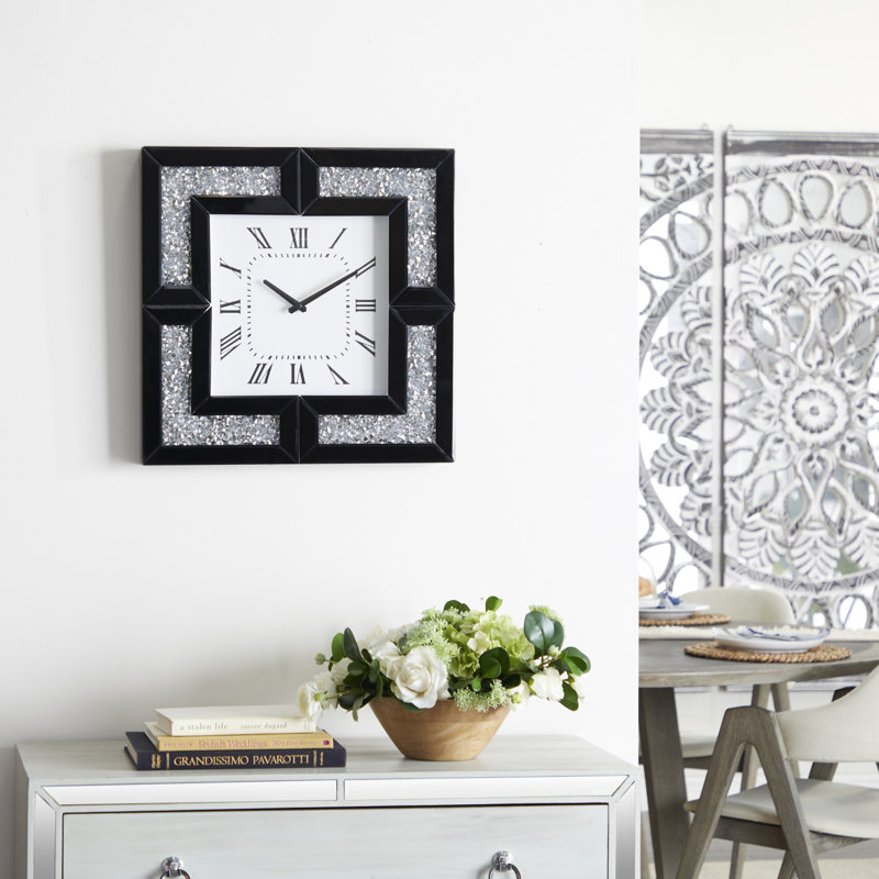 Horloge murale en verre Matisse