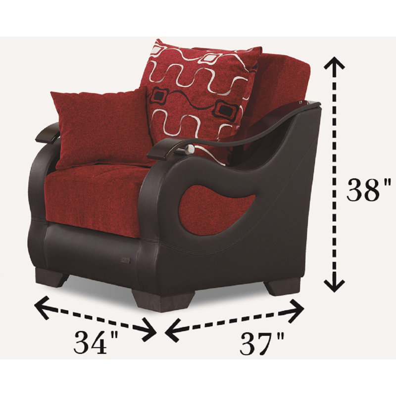Fauteuil Gratton, Rouge