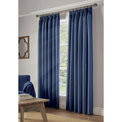 Beauvallon Blackout Thermal Pencil Pleat Curtains