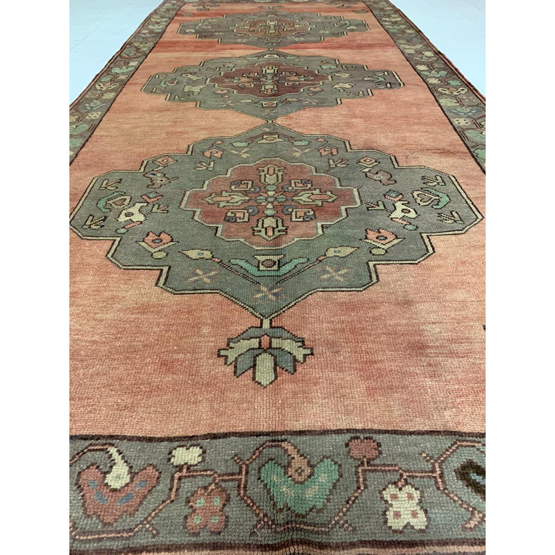 Tapis Dakhia fait à la main 5 x 11 po Anatolian