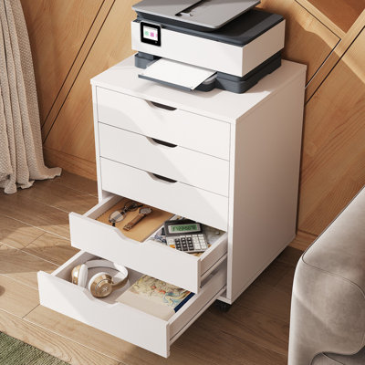 Arijus 5 Drawer 19" W Filing Cabinets by Inbox Zero