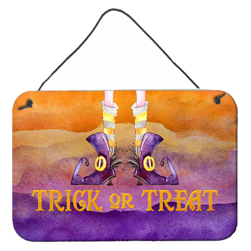 Enseigne « Halloween Trick Witches feet »