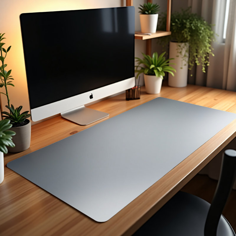 Polyester Desk Pad, 23.6x13.8