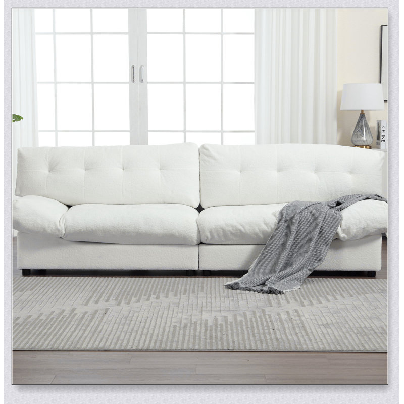 Comfortable Cloud Sofa with Premium Materials for Living Room Delight and Ultimate Relaxation