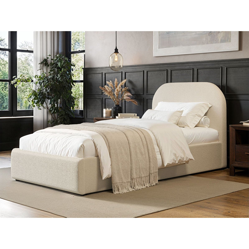 Single (3') Standard Ottoman, Cream