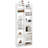 11-Tier Bookcase w/Anti-Tipping Kits Wood Display Shelf Tree-Shaped Bookshelf-1294335668
