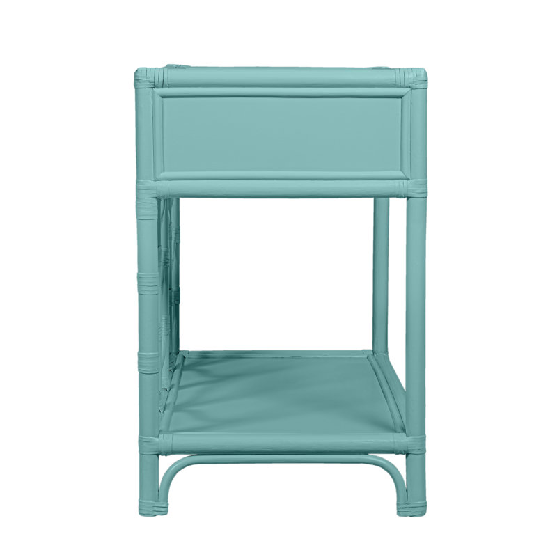 Ivy 1 - Drawer Nightstand, Turquoise