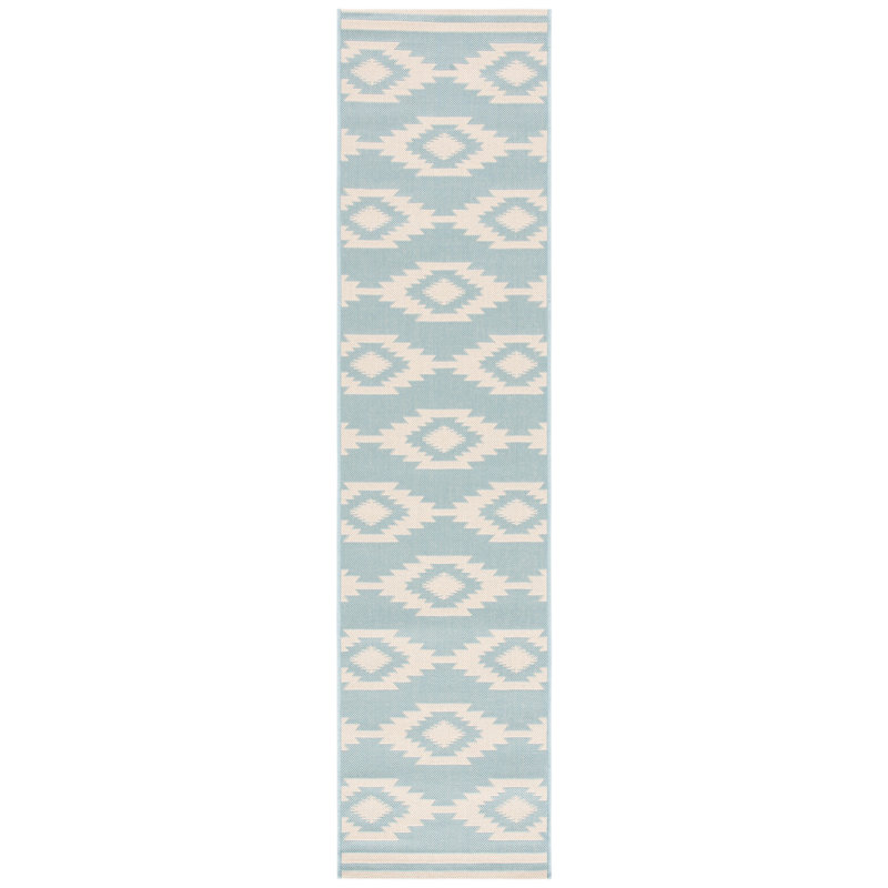 Devito Southwestern Indoor/Outdoor Area Rug, Runner 2'2" x 6'