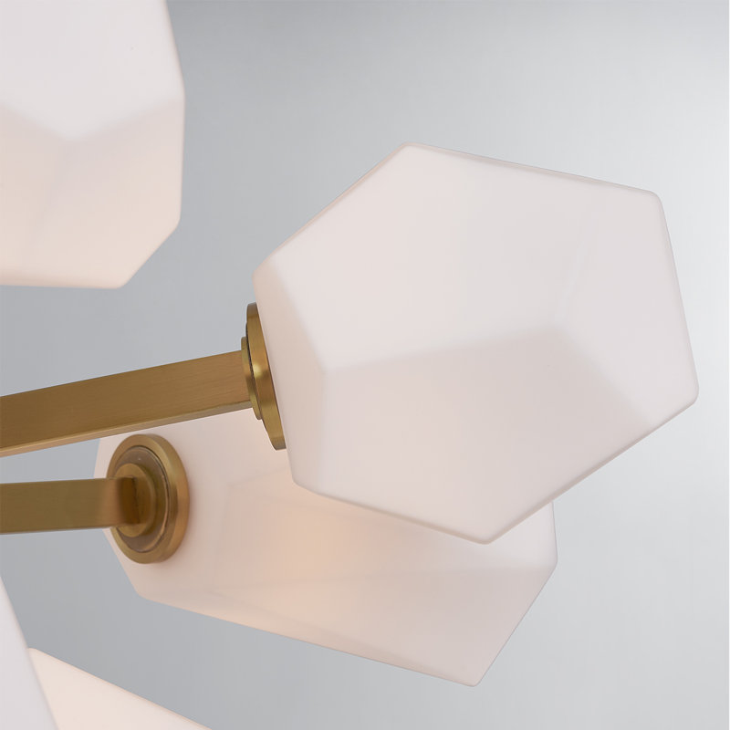 TRING 13 LIGHT CHANDELIER, Aged Brass