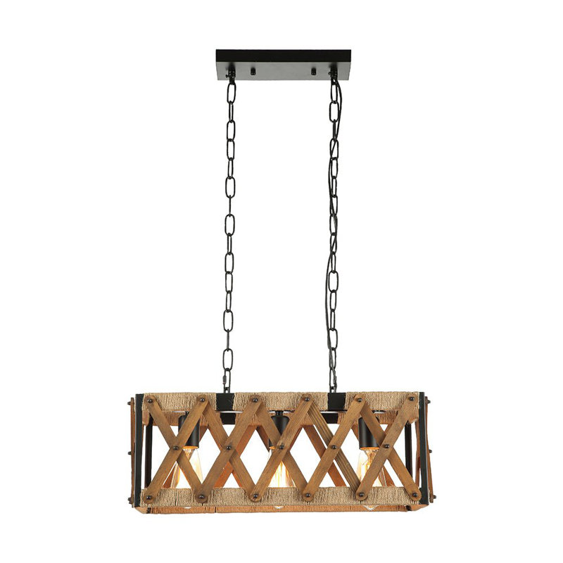 3 - Light Kitchen Island Chandelier