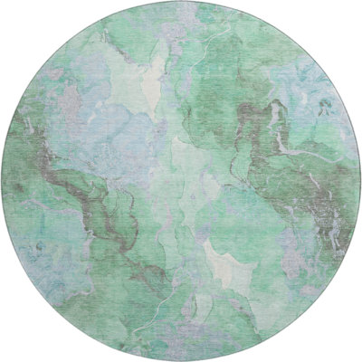 Premium Machine Washable Verlin AMF1785 Abstract Rug