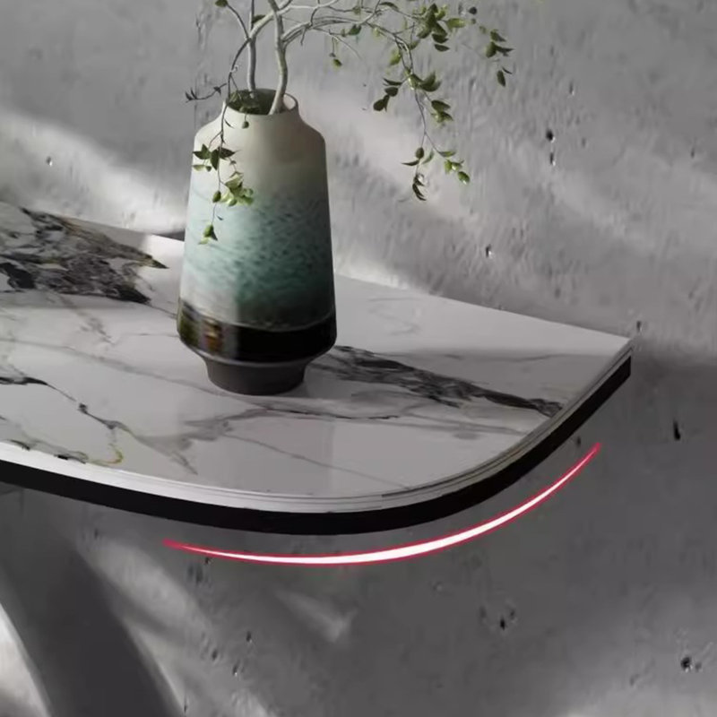 Console moderne minimaliste, H 33,46 po x l 47,24 po x P 13,78 po
