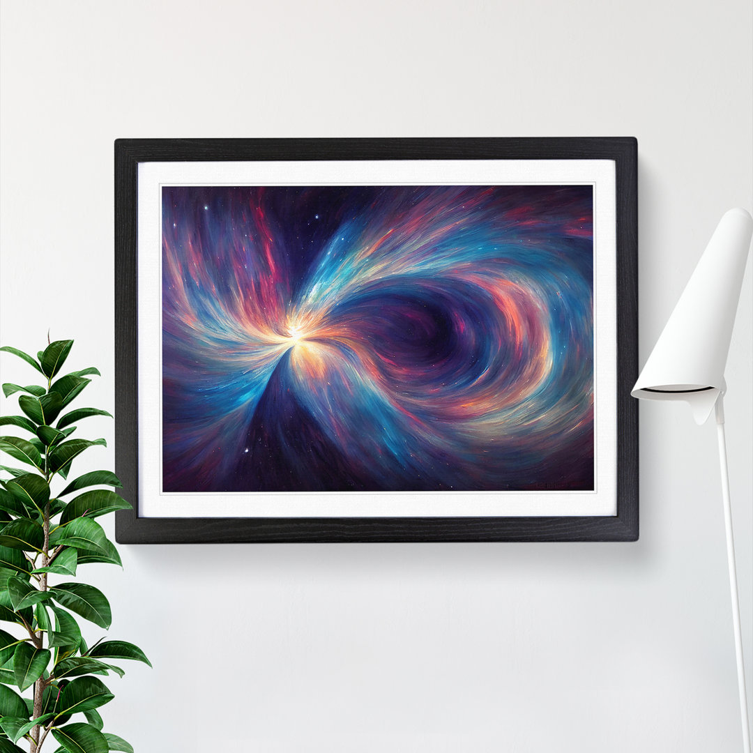 Universe Swirl - Picture Frame Graphic Art