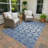Machine Washable Indoor/Outdoor Lockway ACN2423 Geometric Rug-81459128