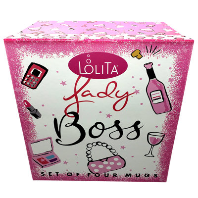 4 Piece Lolita® Lady Boss Mug