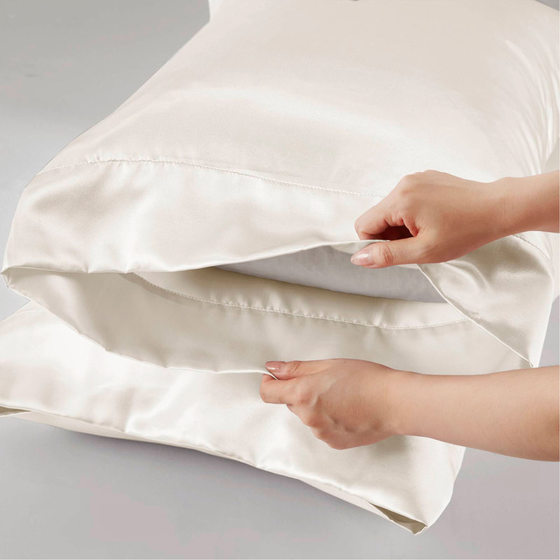 Ensemble de draps 4 pièces, Couvre-lit simple + 3 pièces supplémentaires, Ivoire ivoire