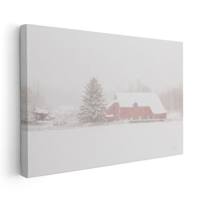 Grand rouge - reproduction d'art sur toile