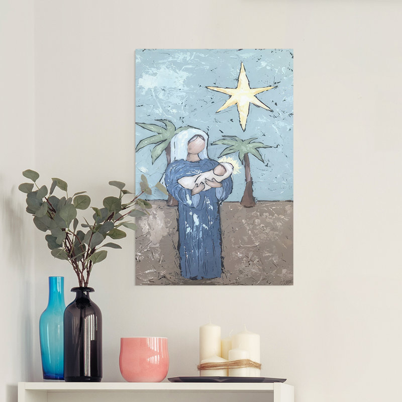 A Silent Night II - Impression sur toile seulement - NON-CADRE, 27" H x 18" W