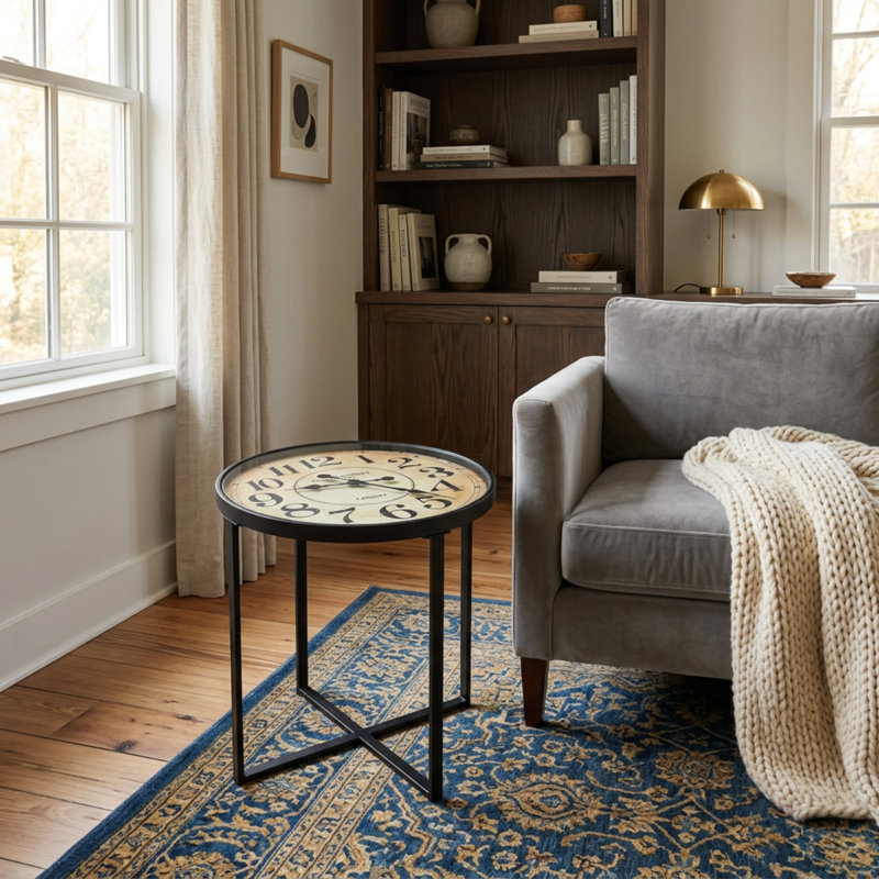 Table d'appoint Chronique, 18 po