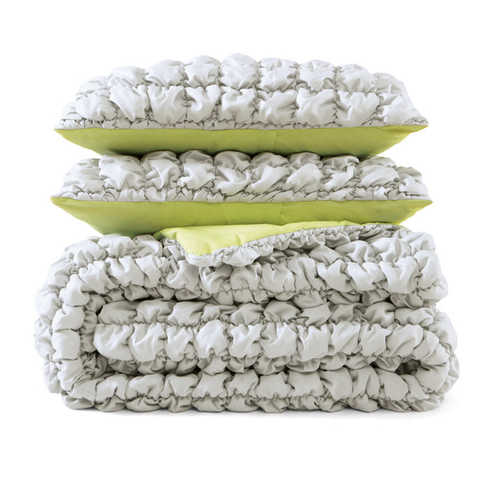 DKNY Puffer Stitch King Quilt Set | Wayfair