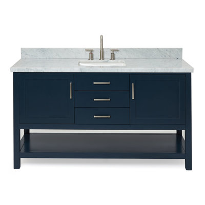 Bayhill 61" W Single Bathroom Vanity Set