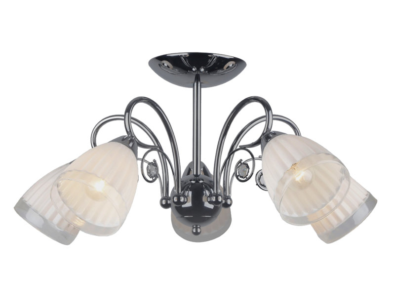 Chalkhill 5 - Light Shaded Chandelier