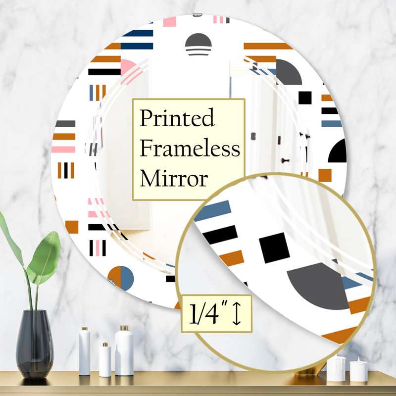 Miroir mural Triple C, H 31,5 po x l po