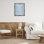 "Head over bottes for you", art mural sur toile flottant gris par Daphne Polselli