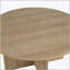 Ensemble de table 3 pièces de style contemporain avec base en arche, pour un style de vie moderne et esthétique-1844029091