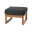 Venice Outdoor Teak Ottoman-1496741909