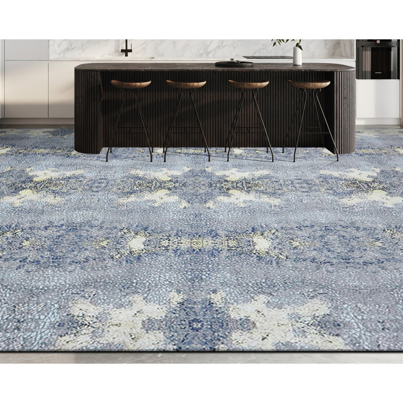 Floral Area Rug, Rectangle 10' x 14'