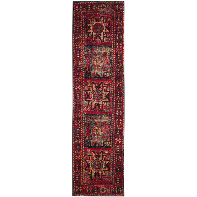 Kristina Oriental Area Rug, Runner 69 x 244cm