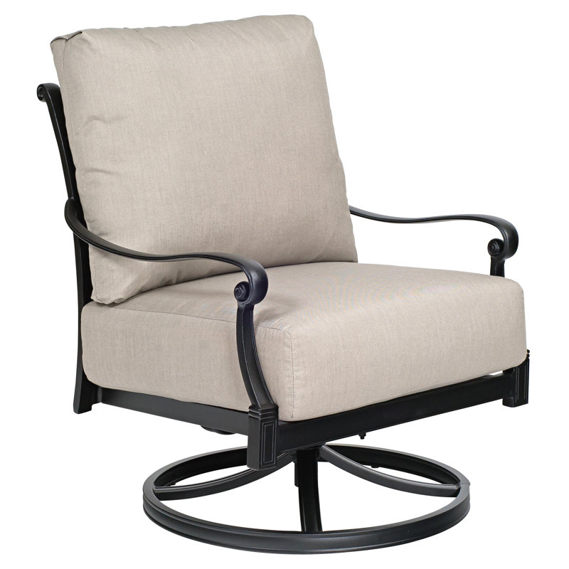 Wiltshire Outdoor Rocker Chair, Graphite, Canvas Spa