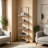 Slim 5-Tier Rectangular Metal Frame Display Table