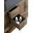Dallan 59" Double Bathroom Vanity Base Only in Walnut