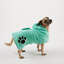 Couverture en polyester AQUA brodé PAW-57762340-57762344