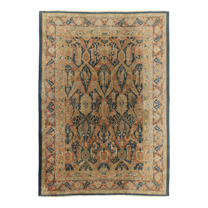 Antique One-of-a-Kind 10'10x15'7 Hand Knotted Area Rug