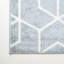 Tapis bleu clair / blanc Mashawna-139295922