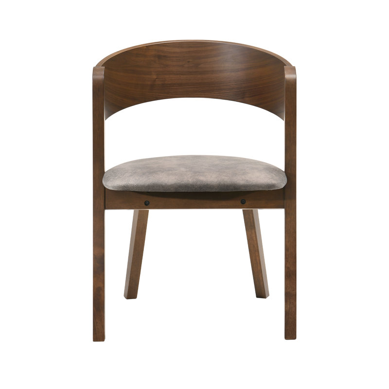 Lindfield 18'' H Fabric Upholstered Armchair, Brown/Gray