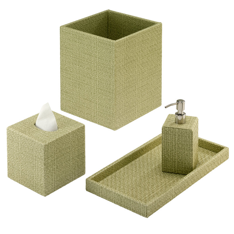 Wicker Vanity Tray, Fern